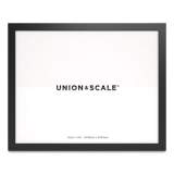 Union & Scale Essentials Wood Document Frame, 8.5 x 11, Black Frame (24411254)