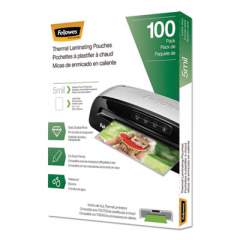 Fellowes Laminating Pouches, 5 mil, 9" x 11.5", Gloss Clear, 100/Pack (5743501)