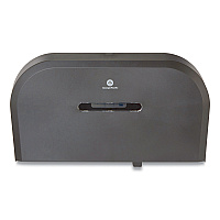 Jumbo Jr. Bathroom Tissue Dispenser, Double Roll, 22.1 x 4.8 x 12.1, Black (59210)