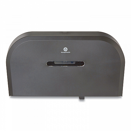 Jumbo Jr. Bathroom Tissue Dispenser, Double Roll, 22.1 x 4.8 x 12.1, Black (59210)