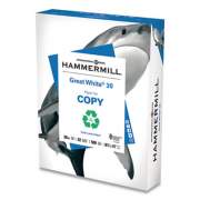Hammermill Great White 30 Recycled Print Paper, 92 Bright, 20lb, 8.5 x 11, White, 500/Ream (86700RM)