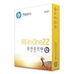 HP All-In-One22 Paper, 96 Bright, 22lb, 8.5 x 11, White, 500/Ream (207010)