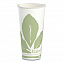 Bare Eco-Forward Paper Cold Cups, 22 oz, Green/White, 50/Sleeve, 20 Sleeves/Carton (RS22BBJD110)