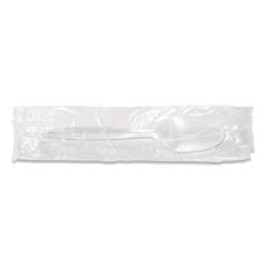 Berkley Square Individually Wrapped Mediumweight Cutlery, Spoon, White, 1,000/Carton (886644)
