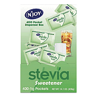 Stevia Artificial Sweetener, 0.04 oz Packet, 400/Box (83221)