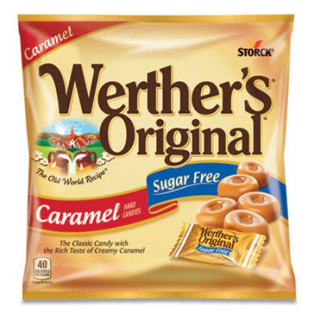 Werther's Original Hard Candies, Caramel, Individually Wrapped, 2.75 oz (953881)