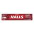 HALLS Mentho-Lyptus Cough and Sore Throat Lozenges, Cherry, 20 Packs/Box (AMC62476)