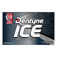 Sugarless Gum, Arctic Chill, 16 Pieces/Pack, 9 Packs/Box (AMC31240)