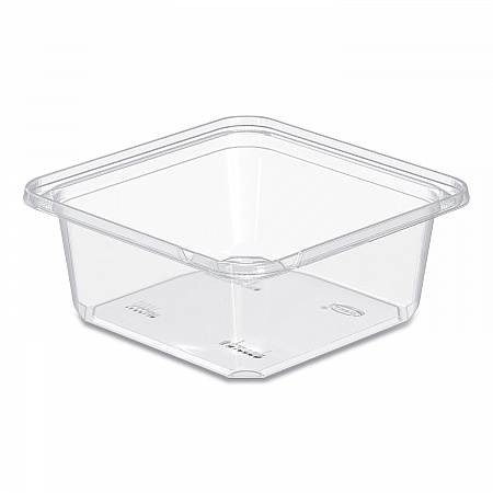 TamperGuard Snack Boxes, 32 oz, 6.3 x 6.3 x 2.6, Clear, Plastic, 300/Carton (SB32TG1)