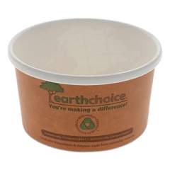 Pactiv Evergreen EarthChoice PLA/Paper Soup Cup, 8 oz, 3 x 3 x 3, Brown, 500/Carton (PHSC8ECDI)