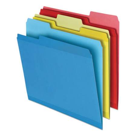 Pendaflex Poly Reinforced File Folder, 1/3-Cut Tabs, Legal Size, Assorted, 24/Pack (86244)