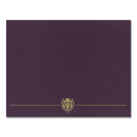 Great Papers! Classic Crest Certificate Covers, 9.38 x 12, Hunter, 5/Pack (408779)