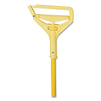Quick Change Mop Handle. Vinyl Coating, 60", Yellow (C8PM60UNS620)