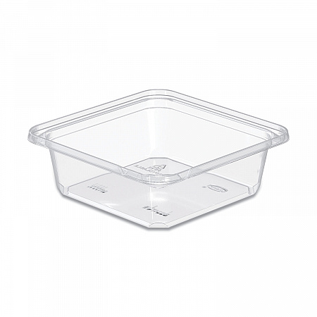 TamperGuard Snack Boxes, 24 oz, 6.3 x 6.3 x 2.1, Clear, Plastic, 300/Carton (SB24TG1)
