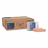 Small Pack Foodservice Cloth, 1-Ply, 11.75 x 14.75, Unscented, Red/Red Stripe, 50/Poly Pack, 4 Packs/Carton (192293)
