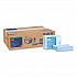 Small Pack Foodservice Cloth, 1-Ply, 11.75 x 14.75, Unscented, Blue/Blue Stripe, 50/Poly Pack, 4 Packs/Carton (192292)