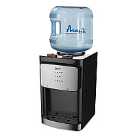 Counter Top Thermoelectric Hot and Cold Water Dispenser, 3 gal to 5 gal, 12 x 13 x 20, Black/Stainless Steel (WDT40Q3SIS)