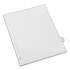 Avery Preprinted Legal Exhibit Side Tab Index Dividers, Allstate Style, 10-Tab, 31, 11 x 8.5, White, 25/Pack (82229)