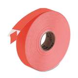 Monarch Easy-Load One-Line Labels for Pricemarker 1131, 0.44 x 0.88, Fluorescent Red, 2,500/Roll (925075)
