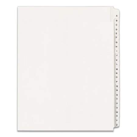Avery Preprinted Legal Exhibit Side Tab Index Dividers, Allstate Style, 26-Tab, A to Z, 11 x 8.5, White, 1 Set, (1700) (01700)
