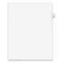 Preprinted Legal Exhibit Side Tab Index Dividers, Avery Style, 10-Tab, 5, 11 x 8.5, White, 25/Pack (11915)
