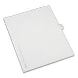 Avery Preprinted Legal Exhibit Side Tab Index Dividers, Allstate Style, 10-Tab, 14, 11 x 8.5, White, 25/Pack (82212)