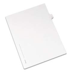 Avery Preprinted Legal Exhibit Side Tab Index Dividers, Allstate Style, 26-Tab, T, 11 x 8.5, White, 25/Pack (82182)