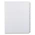 Avery Preprinted Legal Exhibit Side Tab Index Dividers, Allstate Style, 25-Tab, 276 to 300, 11 x 8.5, White, 1 Set (82194)