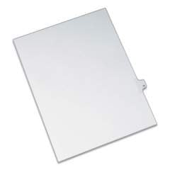 Avery Preprinted Legal Exhibit Side Tab Index Dividers, Allstate Style, 10-Tab, 18, 11 x 8.5, White, 25/Pack (82216)