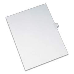 Avery Preprinted Legal Exhibit Side Tab Index Dividers, Allstate Style, 10-Tab, 12, 11 x 8.5, White, 25/Pack (82210)