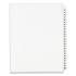 Preprinted Legal Exhibit Side Tab Index Dividers, Avery Style, 25-Tab, 76 to 100, 11 x 8.5, White, 1 Set, (1333) (01333)