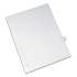 Avery Preprinted Legal Exhibit Side Tab Index Dividers, Allstate Style, 10-Tab, 8, 11 x 8.5, White, 25/Pack (82206)