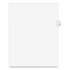 Preprinted Legal Exhibit Side Tab Index Dividers, Avery Style, 10-Tab, 8, 11 x 8.5, White, 25/Pack (11918)