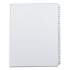 Avery Preprinted Legal Exhibit Side Tab Index Dividers, Allstate Style, 25-Tab, 176 to 200, 11 x 8.5, White, 1 Set (82190)