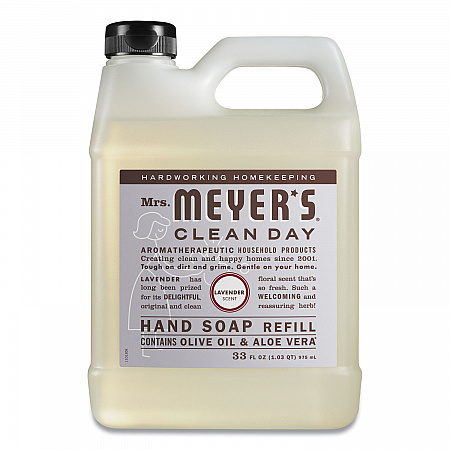 Clean Day Liquid Hand Soap Refill, Lavender Scent, 33 oz, 6/Carton (651318)
