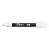 Sharpie Wet-Erase Chalk Marker, Medium Bullet Tip, White, 2/Pack (2103010)