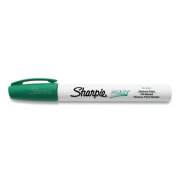 Sharpie Permanent Paint Marker, Medium Bullet Tip, Green, 12/Pack (2107620)
