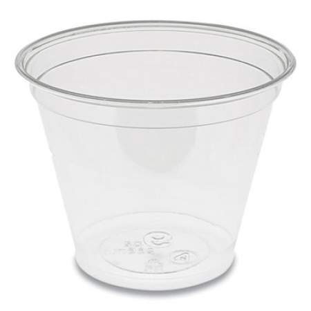 Pactiv Evergreen EarthChoice Recycled Clear Plastic Cold Cups, 9 oz, Clear, 975/Carton (YP9C)