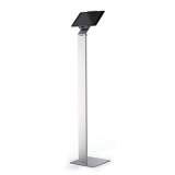 Durable Floor Stand Tablet Holder, Silver/Charcoal Gray (893223)