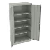 Tennsco 72" High Standard Cabinet (Assembled), 36 x 18 x 72, Light Gray (7218LGY)
