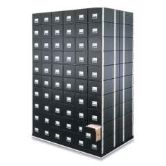 Bankers Box STAXONSTEEL Maximum Space-Saving Storage Drawers, Legal Files, 17" x 25.5" x 11.13", Black, 6/Carton (00512)