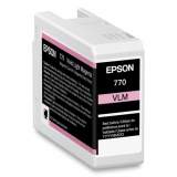 Epson T770620 (T770) ULTRACHROME PRO10 INK, 25 ML, LIGHT MAGENTA