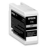 Epson T770720 (T770) ULTRACHROME PRO10 INK, 25 ML, GRAY