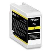 Epson T770420 (T770) ULTRACHROME PRO10 INK, 25 ML, YELLOW