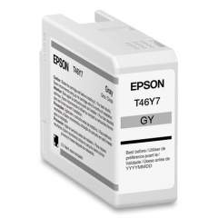 Epson T46Y700 (T46Y) ULTRACHROME PRO10 INK, 50 ML, GRAY