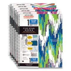 Five Star Style Wirebound Notebook, Medium/College Rule, Assorted Colors, 8.5 x 11, 100 Sheets (673454)