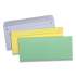 Ampad #10 Envelopes, Square Flap, Gummed Closure, Assorted Pastel Colors, 18/Pack (2274052)
