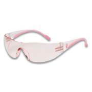 Bouton Eva Optical Safety Glasses, Anti-Scratch, Pink Lens, Pink/Clear Frame (250100904)
