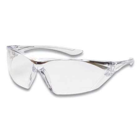Bouton Bullseye Rimless Safety Glasses, Anti-Fog, Anti-Scratch, Clear Lens, Clear Frame (250310020)