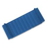 CONTROLTEK Stackable Plastic Coin Tray, Nickels, 10 Compartments, Blue (24421373)